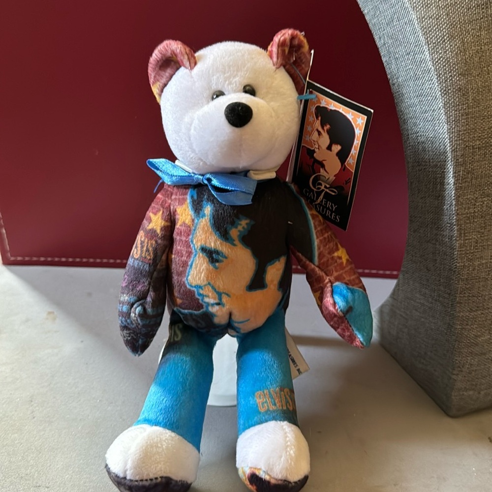Elvis Is..beanie bear  NWT​